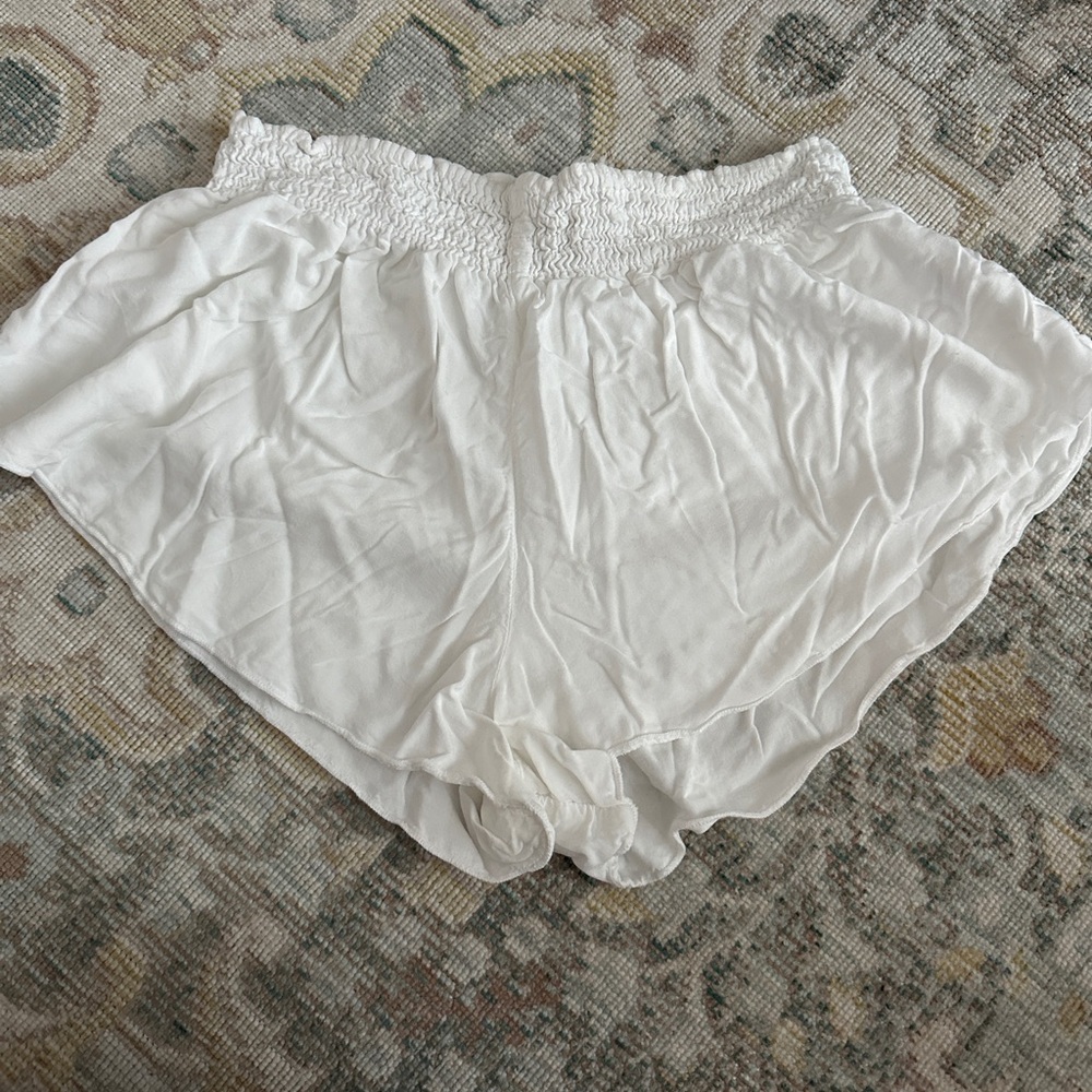 Blue life white shorts